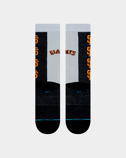 Stance San Francisco Giants Split Crew Socks Black