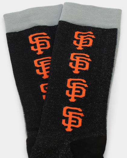 Stance San Francisco Giants Split Crew Socks Black
