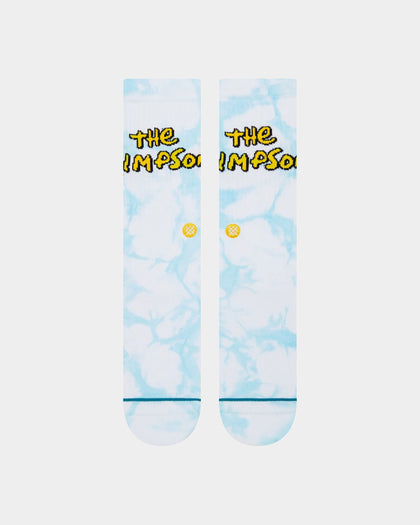 Stance Stance X The Simpsons Intro Crew Socks White
