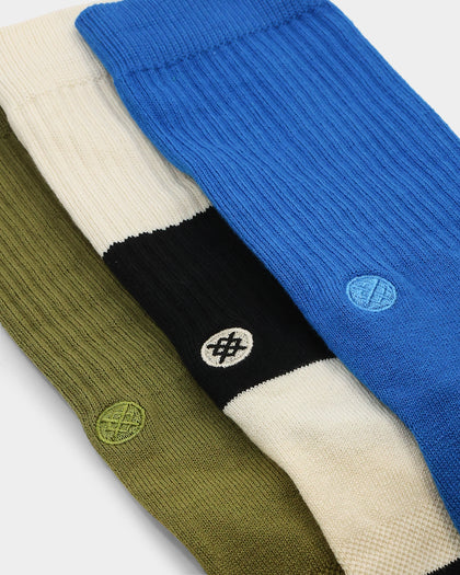 Stance Poniente Crew 3 Pack Multi-coloured