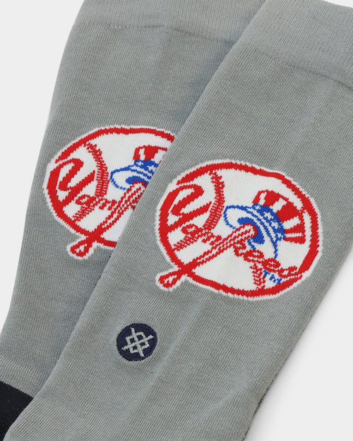 Stance New York Yankees Split Crew Socks Navy