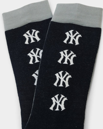 Stance New York Yankees Split Crew Socks Navy