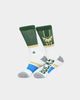 Stance X Milwaukee Bucks Shortcut 2 Socks Green