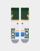 Stance X Milwaukee Bucks Shortcut 2 Socks Green
