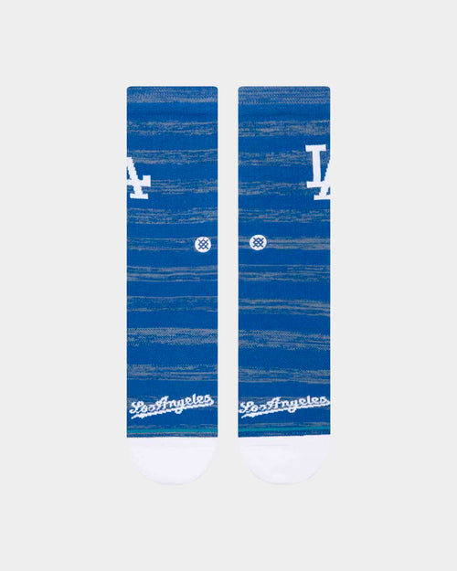 Stance Los Angeles Dodgers Twist Crew Socks Royal Blue