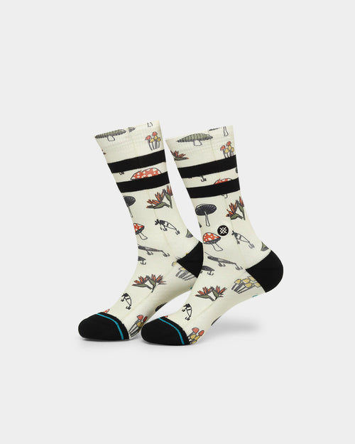 Stance Nice Catch Socks Off White