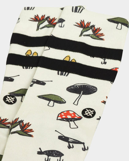 Stance Nice Catch Socks Off White