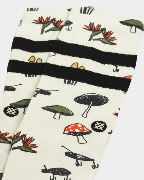 Stance Nice Catch Socks Off White