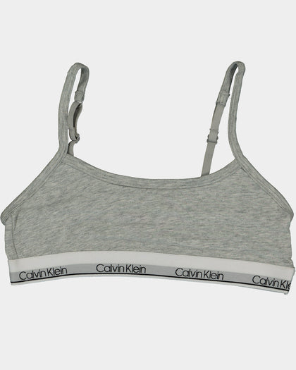 Calvin Klein Kids' Modern Cotton Classic Crop 2 Pack Multi-coloured