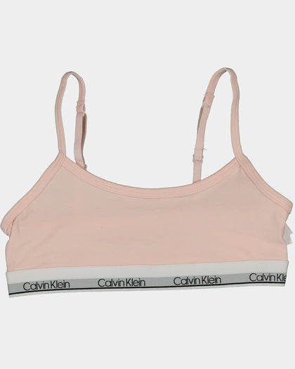 Calvin Klein Kids' Modern Cotton Classic Crop 2 Pack Multi-coloured