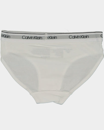 Calvin Klein Kid's Modern Cotton Bikini Brief 3 Pack Multi-coloured