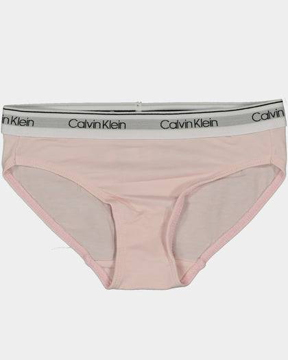 Calvin Klein Kid's Modern Cotton Bikini Brief 3 Pack Multi-coloured