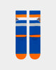 Stance New York Knicks Stripe Crew Socks Navy