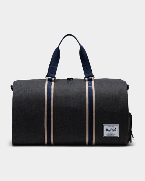 Herschel Bag Co Novel Duffle Black Crosshatch