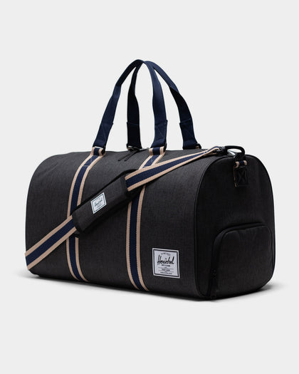 Herschel Bag Co Novel Duffle Black Crosshatch