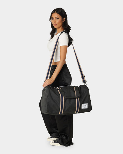 Herschel Bag Co Novel Duffle Black Crosshatch