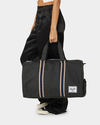 Herschel Bag Co Novel Duffle Black Crosshatch