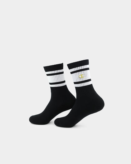 Champion LFS C Crew Socks 3 Pack Black/Gold