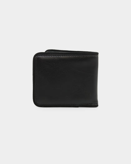 Fred Perry Arch Branded Billfold Wallet Black