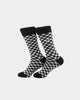 Fred Perry Check Socks Snow White
