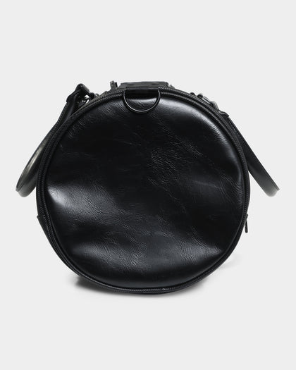Fred Perry Pique Textured Barrel Bag Black