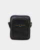 Fred Perry Pique Textured Side Bag Black