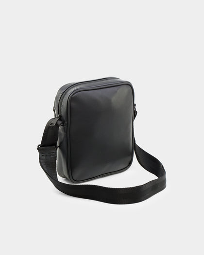 Fred Perry Pique Textured Side Bag Black