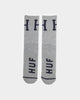HUF Classic H Crew Socks Grey Heather