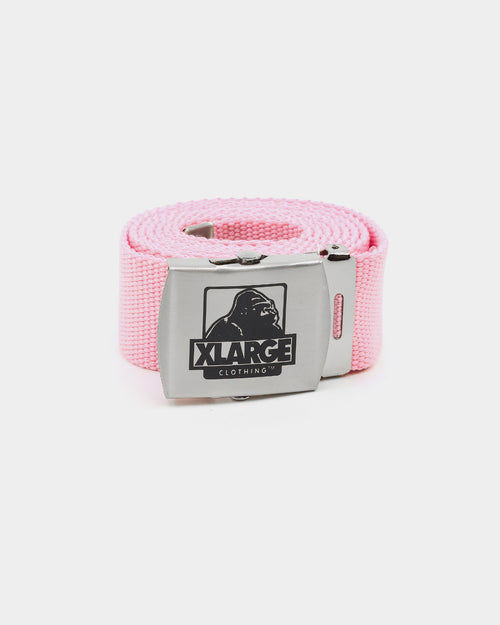 XLARGE 91 Web Belt Pink