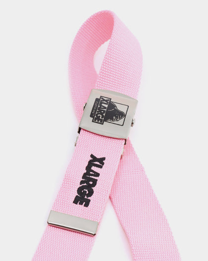 XLARGE 91 Web Belt Pink