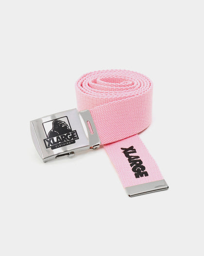 XLARGE 91 Web Belt Pink