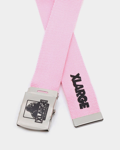 XLARGE 91 Web Belt Pink