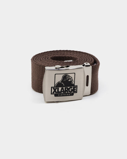 XLARGE 91 Web Belt Brown