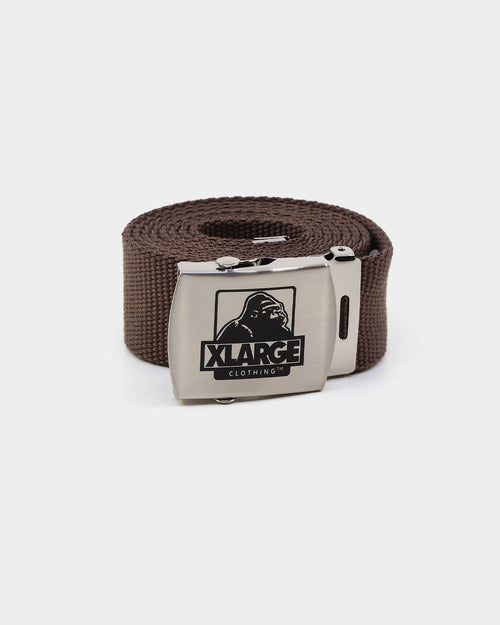 XLARGE 91 Web Belt Brown