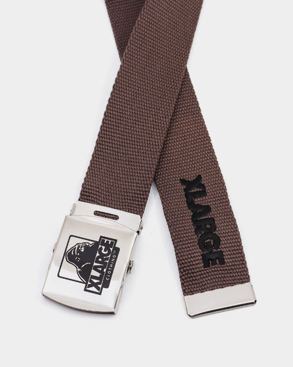 XLARGE 91 Web Belt Brown