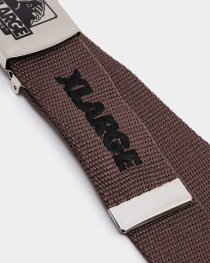 XLARGE 91 Web Belt Brown