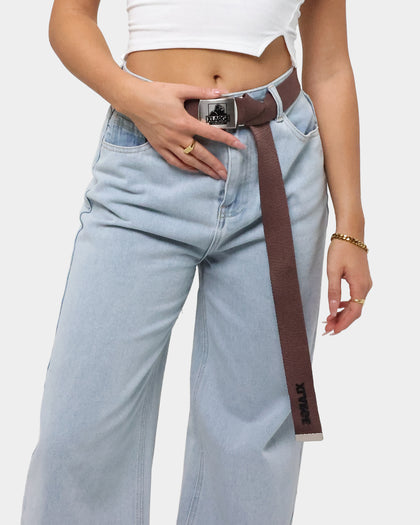 XLARGE 91 Web Belt Brown