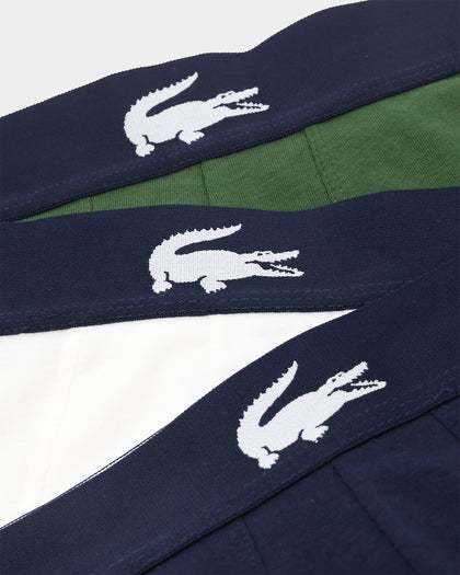 Lacoste Casual Trunks 3 Pack Thyme/Marine/Black