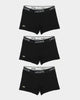 Lacoste Casual Trunks 3 Pack Black