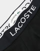 Lacoste Casual Trunks 3 Pack Black