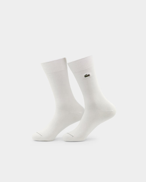 Lacoste High Cut Socks White