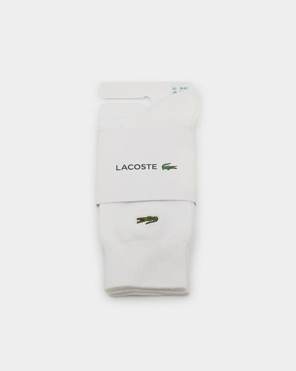 Lacoste High Cut Socks White