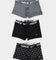 Nike Essential Micro Trunks 3 Pack Black/Cool Grey