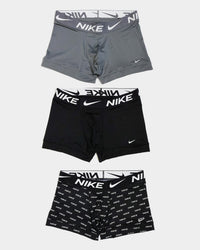 Nike Essential Micro Trunks 3 Pack Black/Cool Grey