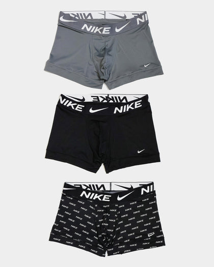 Nike Essential Micro Trunks 3 Pack Black/Cool Grey