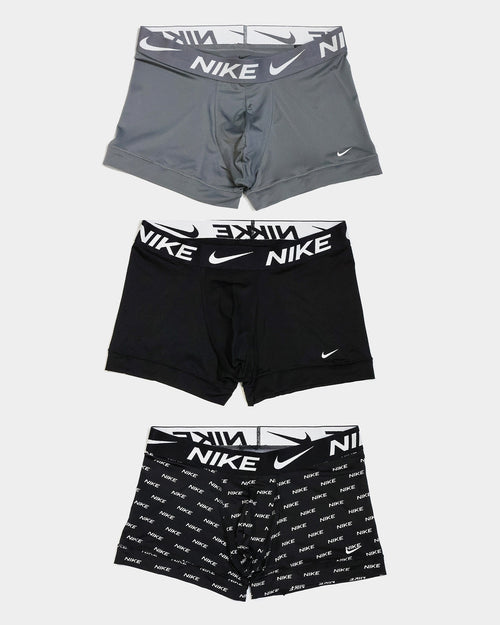 Nike Essential Micro Trunks 3 Pack Black/Cool Grey