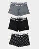 Nike Essential Micro Trunks 3 Pack Black/Cool Grey