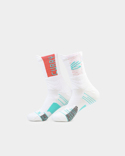 Under Armour Curry Playmaker Socks White