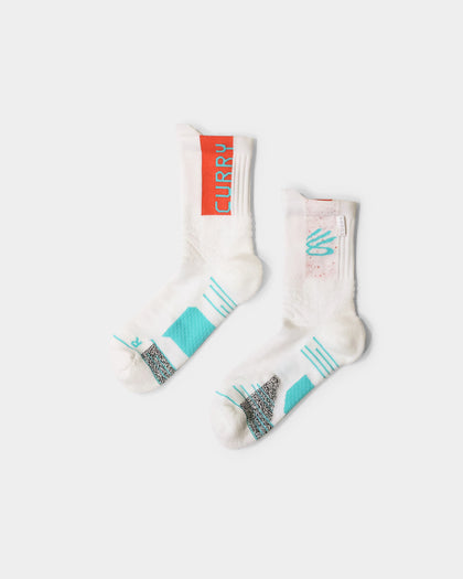 Under Armour Curry Playmaker Socks White