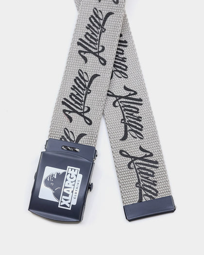 XLARGE Brooklyn Web Belt Grey